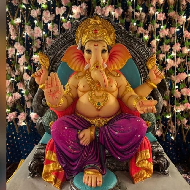 Ganesh idol for Venezia Ganeshotsav 2026